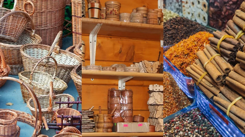 image is about things to buy in kannur