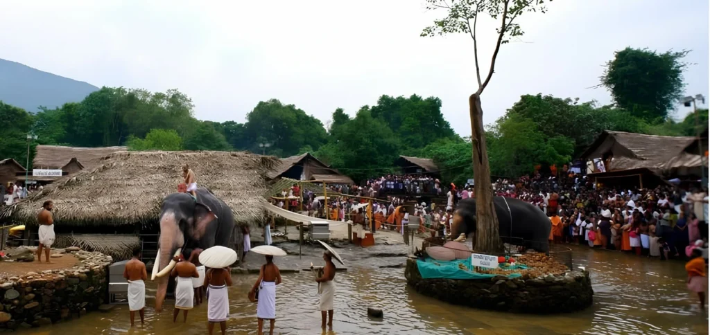 image is about kottiyoor shiva temple festival