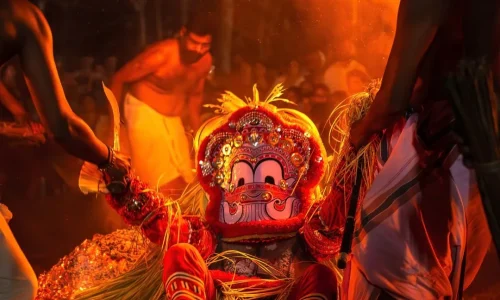 pottan theyyam at kannur